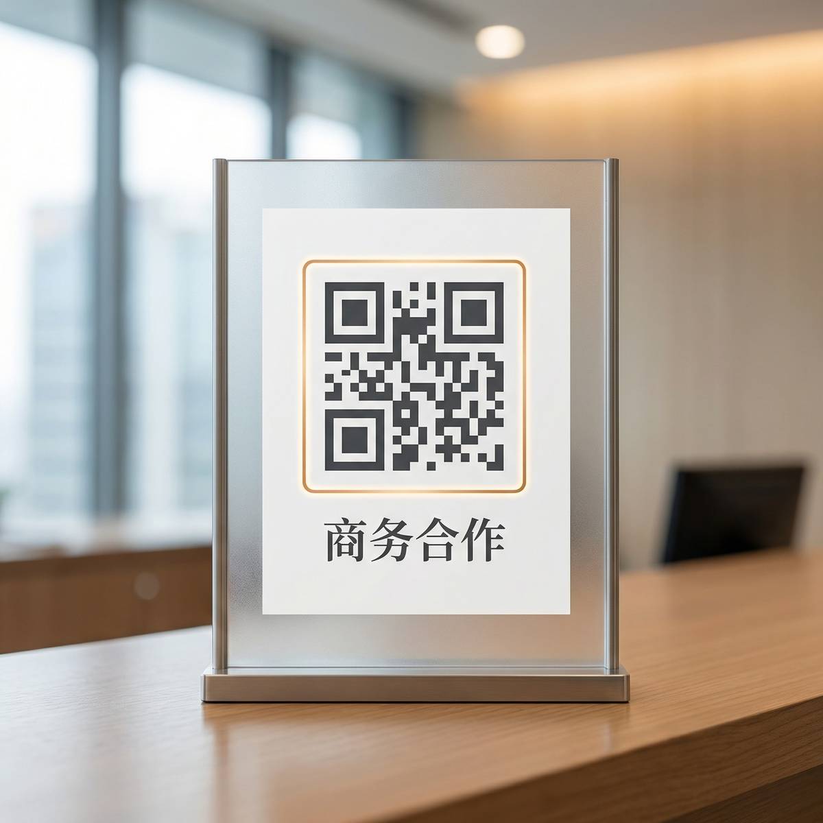 抖音风商务二维码